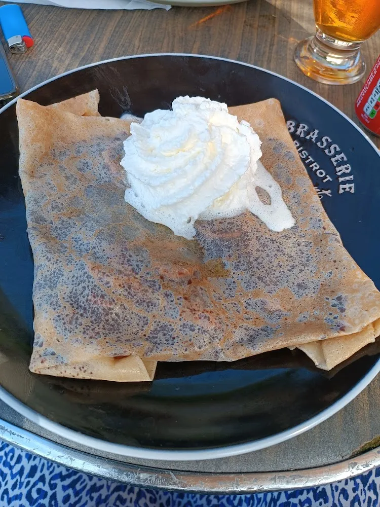 Crêpes Molène Banane Chocolat Chantilly