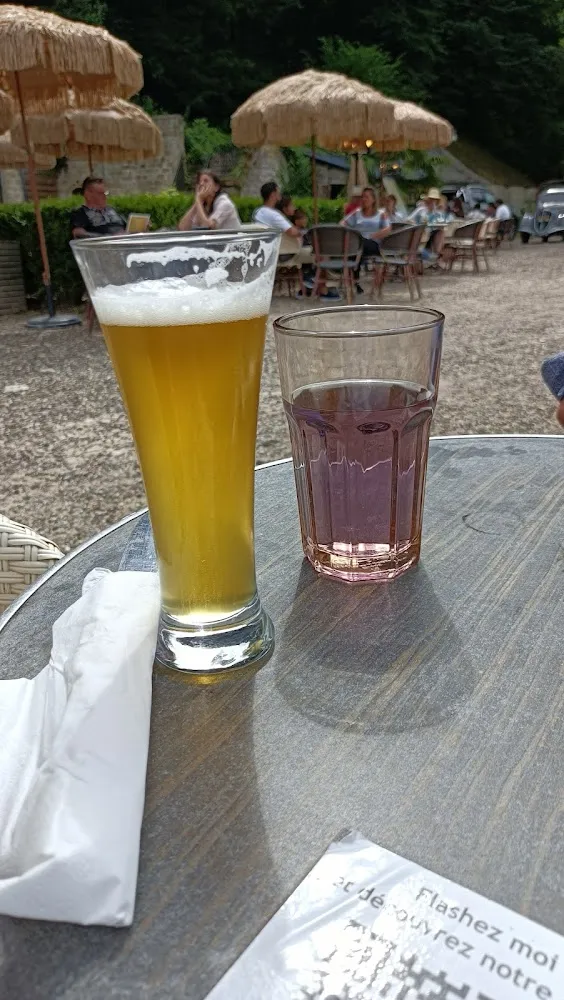 Sirop de Violette Et Bière Blanche